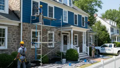 Professional painting services in Easton, PA for residential and commercial projects