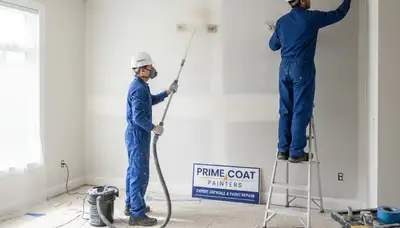 Drywall repair in Easton, PA for cracks, nail pops, and damage, creating a smooth paint-ready finish