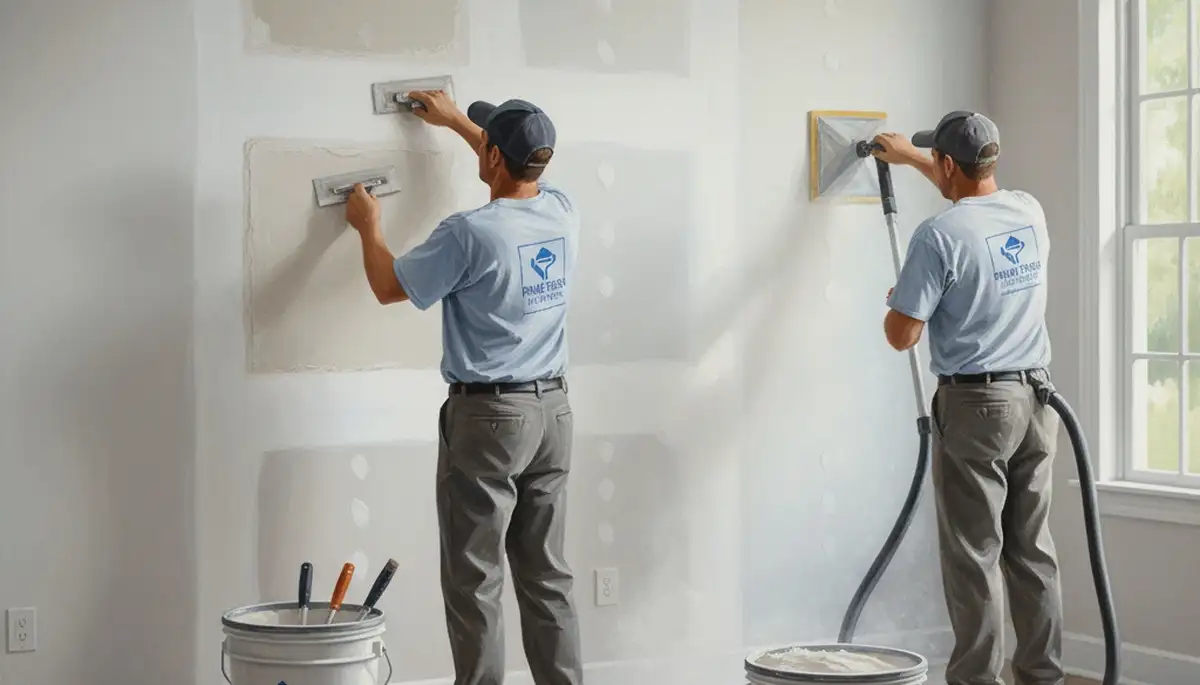 Drywall repair in Easton, PA by Easton Paint Pros for smooth, paint-ready walls