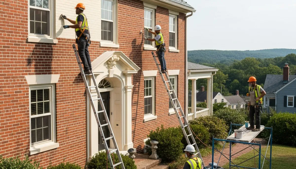 Easton, PA painting contractor delivering interior and exterior painting services