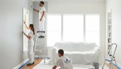 Interior house painting in Easton, PA for durable, climate-ready walls