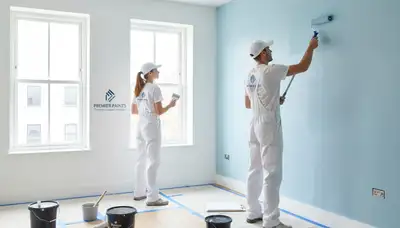 Easton, PA interior house painting for durable, climate-ready walls in a home service project