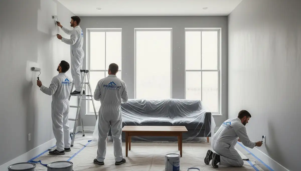 Interior house painting in Easton, PA for durable, climate-ready walls and lasting finish
