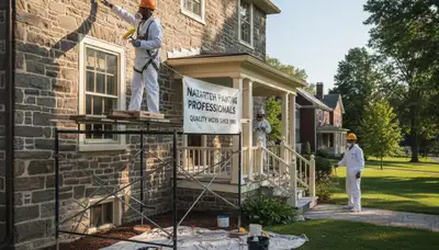 Painting services in Easton, PA by professional painters for residential and commercial projects