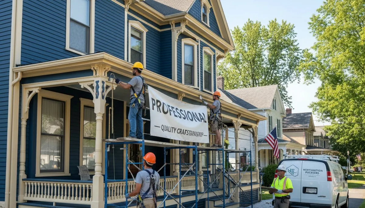 Professional painting services in Easton, PA for residential and commercial properties