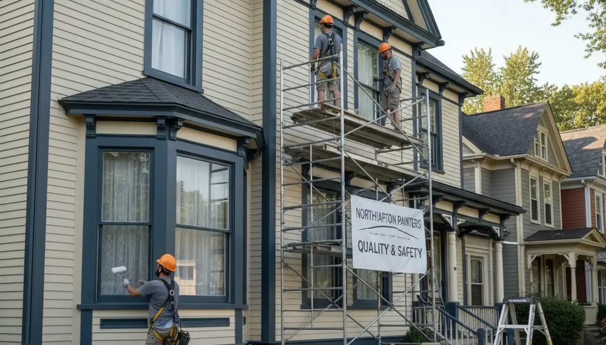 Professional painting contractor in Easton, PA providing interior and exterior painting services