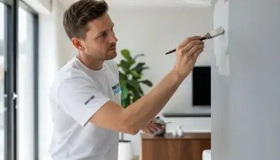 Paint touch-up service for Easton, PA homes and businesses to repair interior and exterior paint damage