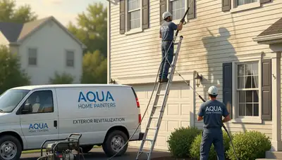 Vinyl siding pressure cleaning in Easton, PA removes mold, mildew, and grime from a home exterior