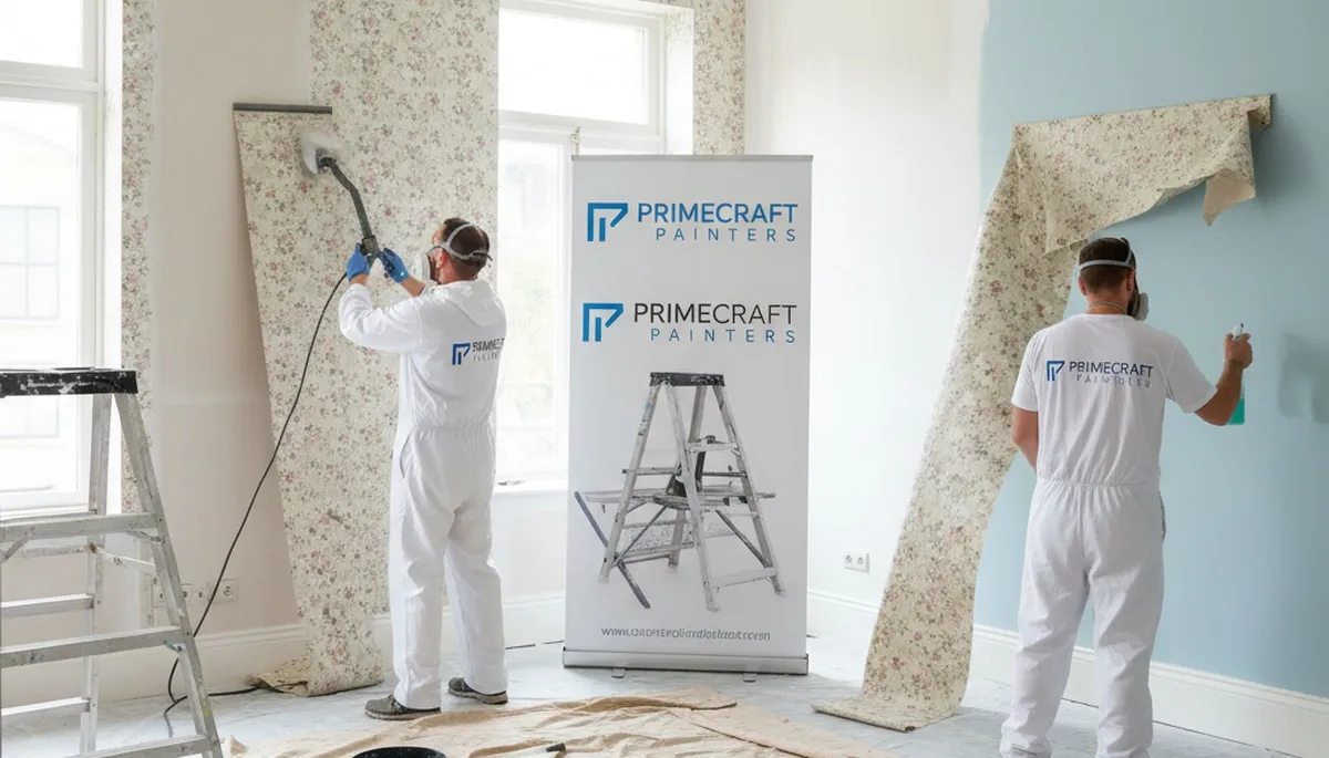 Wallpaper removal service in Easton, PA for historic homes and moisture-damaged walls
