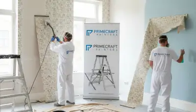 Wallpaper removal service in Easton, PA for historic homes and moisture-damaged walls